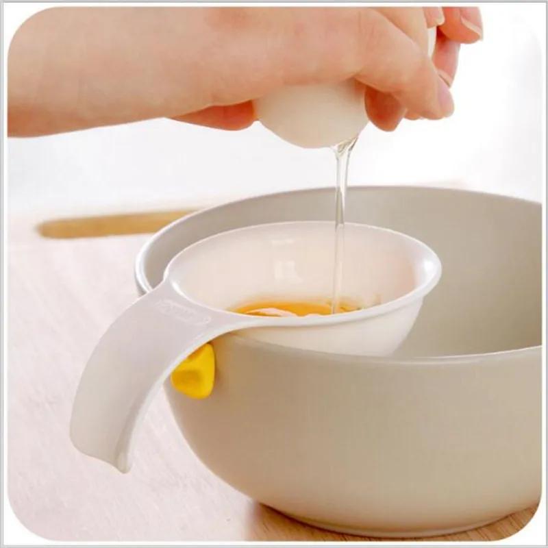 

Mini Egg Yolk White Separator With Silicone Holder