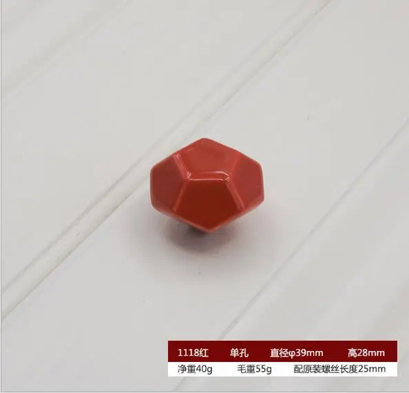 39 мм Diamond Форма кристалл стеклянные ручки шкаф ручки для выдвижных ящиков Кухня ручки шкафа оборудование для обработки мебели YH1673