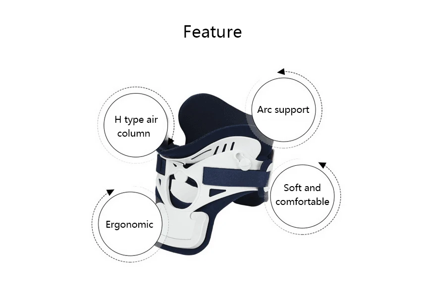 Регулируемый Медицинский шейный позвоночник трактор тяга поддержка шеи Brace лечение боли в шее шейный спондилез