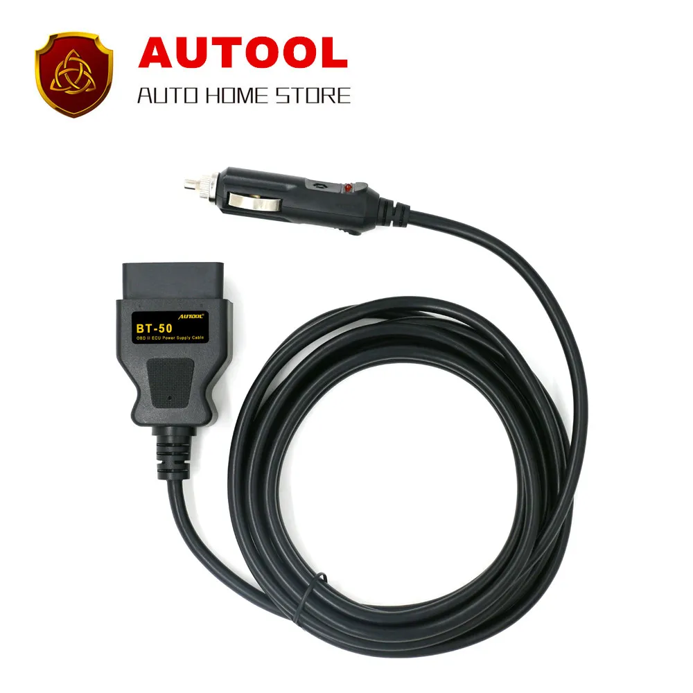 Prix pour AUTOOL BT-50 Memory Saver ECU Interface de Puissance/Connecteur OBD2 Véhicule ECU D'urgence Puissance Pour 12 V DC Source D'alimentation Câble d'alimentation Prix pour AUTOOL BT-50 Memory Saver ECU Interface de Puissance/Connecteur OBD2 Véhicule ECU D'urgence Puissance Pour 12 V DC Source D'alimentation Câble d'alimentation