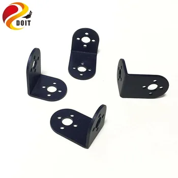 

Freeshipping 10pcs L Type Servo Bracket Steering Gear Bracket Robot Arm Stent Robot Part Robotic Accessory Frame Arm Manipulator