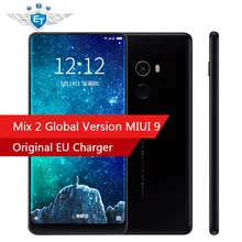 Full Screen 2.0 Xiaomi Mi Mix 2 6GB Global Version Smartphone Snapdragon 835 Octa Core 4G LTE 5.99" 2160x1080P QC3.0 NFC MIUI 9(China)