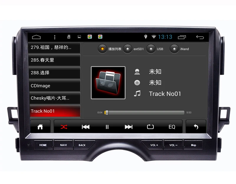 Flash Deal Android 5.1.1 System 10.1 inch Screen Auto radio car gps navigation system  dvd player autoradio for Toyota Reiz 2012-2015 3