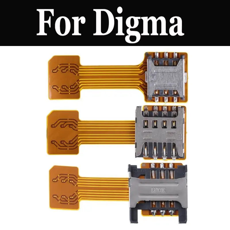 Двойная SIM-карта Micro SD адаптер для Digma VOX Flash CITI Z560 Linx A500 A400 A401 A501 Vox S507 ATL | Мобильные