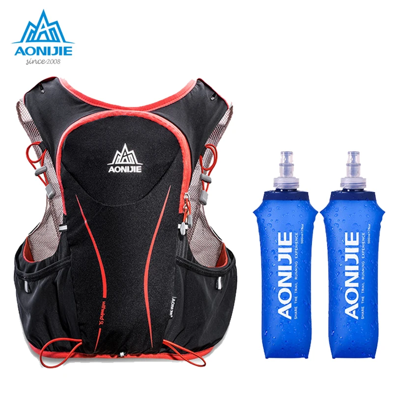 

AONIJIE New E906 Hydration Pack Backpack Rucksack Bag Vest Harness Water Bladder Hiking Camping Running Marathon Race Sports 5L