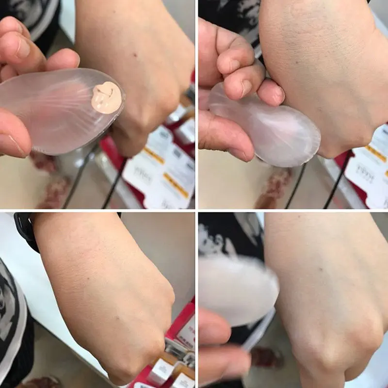 Silisponge aliver 100% ساخنة جديدة ماكياج خلاط الإسفنج نفخة ل أساسيات الأساس السائل bb كريم الجمال