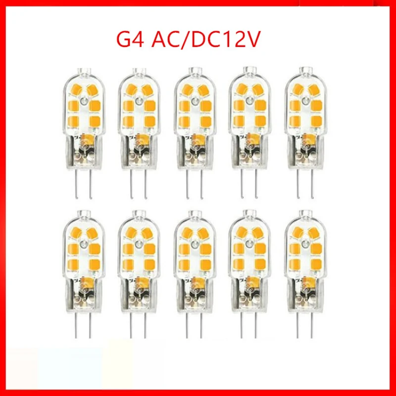 

G4 G9 LED Bulb 2W Mini LED Bulb AC 220V DC 12V SMD2835 Spotlight Chandelier High Quality Lighting Indoor Lighting Energy saving