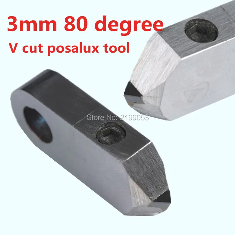 3mm 80 degree V cut posalux type diamond tool jewellery cutting and polishing posalux toolin