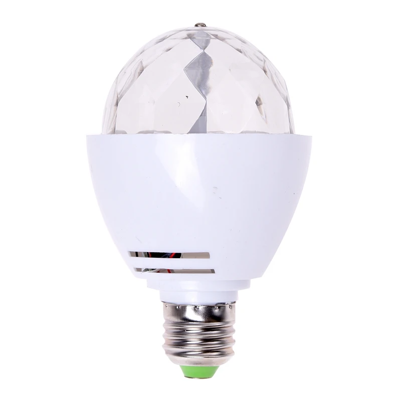 

E27 3W LED Rotating RGB Lamp Spotlights Stage Party AC 85-260V