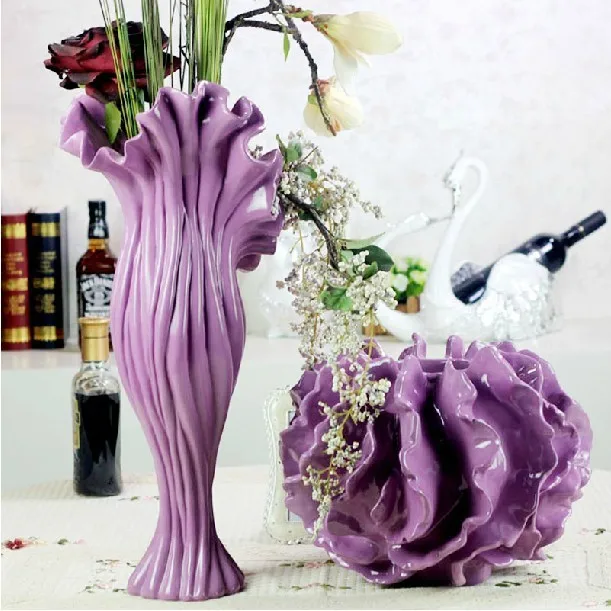 Modern minimalist floor vase flower ornaments new home decorative ... Modern minimalist floor vase flower ornaments new home decorative ...