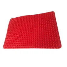 Красная Пирамида формы для выпечки кастрюля с антипригарным покрытием силиконовые коврики для выпечки формы коврик для приготовления пищи духовой коврик для выпечки лист кухонные инструменты