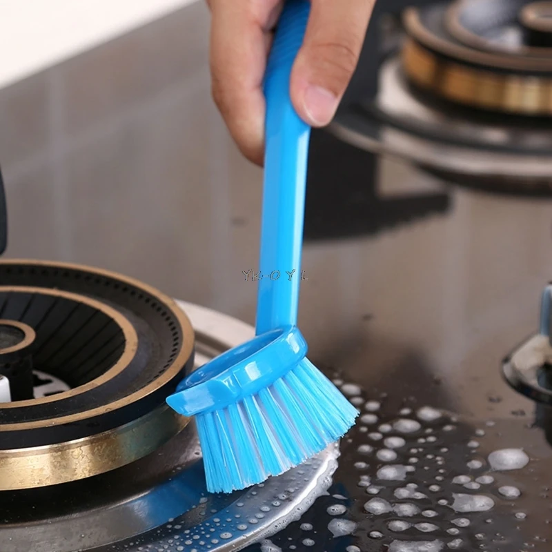 Новая горячая распродажа щетка для мытья посуды с длинной ручкой щетка для мытья посуды кастрюля инструменты для уборки на кухне
