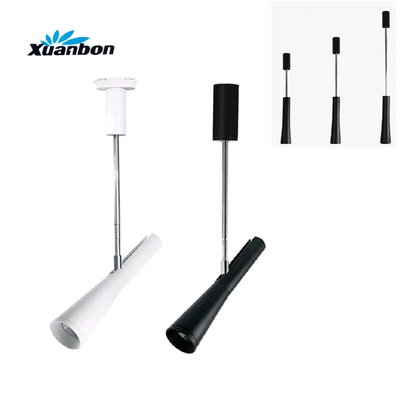 

2PCS LED COB Track light 7W 12W Rail Wall Light Ceiling Commercial Track Light For Clothes Shop Spotlights AC220V 110V