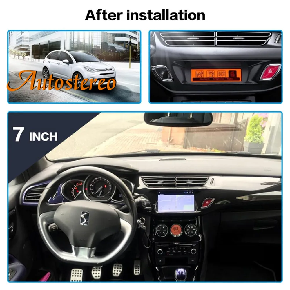 Perfect Android 9 Car DVD Player For Citroen C3 DS3 2010+ GPS navigation auto multimedia player radio tape recorder stereo headunit IPS 8