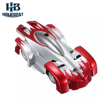 Mini RC Car Wall Ceiling Climbing Remote Control Car Clamber Crawl Two Mode Toy Anti Gravity Climber Stunt Car Toys