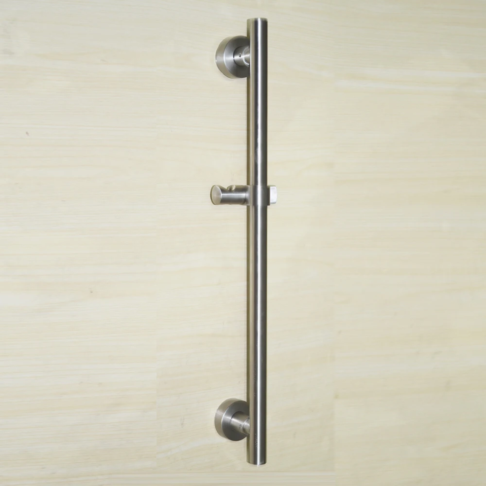 High grade solid stainless steel shower sliding bars sets,length is 62