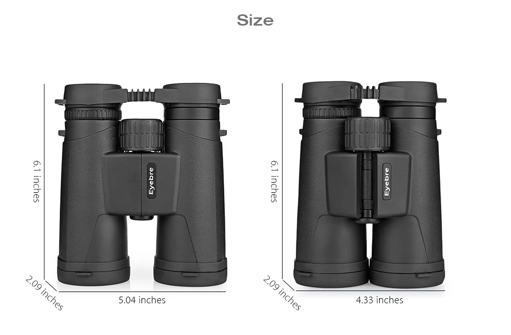 Eyebre 10X42 HD Vision бинокулярный телескоп 106 м/1000 м широкоугольный Призма Бинокулярный Открытый Складной Водонепроницаемый Телескоп