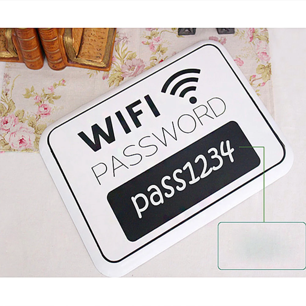 Деревянный знак Wi Fi с паролем подвесная табличка меловая доска WiFi для украшения