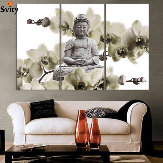 3 stücke HD Moderne Buddha LEINWANDDRUCK Malerei für Hauptdekoration ... 3 stücke HD Moderne Buddha LEINWANDDRUCK Malerei für Hauptdekoration ...