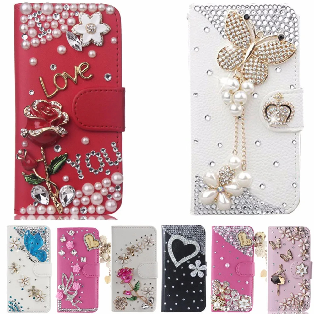 Слот для карт чехол Samsung Galaxy J3 2017/J330 (версия ЕС) Bling С кристалалми и стразами