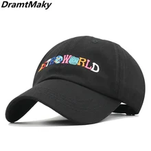 Новые Бейсболки ASTROWORLD с вышивкой в стиле хип-хоп, бейсболки, головные уборы для мужчин и женщин, регулируемые кепки, унисекс, Astroworld