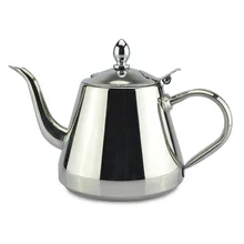 Freies verschiffen neue stil 1000 ml 1300 ml hochwertigem edelstahl teekanne wasserkocher wasserkocher geeignet für induktionsherd