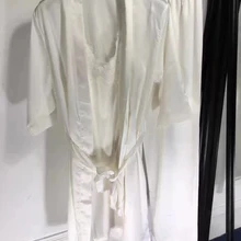 Новое поступление, белые женские осенние пижамы, три комплекта пижам, костюм с v-образным вырезом, одежда с длинным рукавом, удобная ткань в виде ракушки