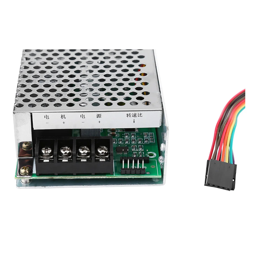 

JFBL Hot DC 10V-50V PWM Motor Speed Controller CW/CCW Reversible Switch 40A with LED