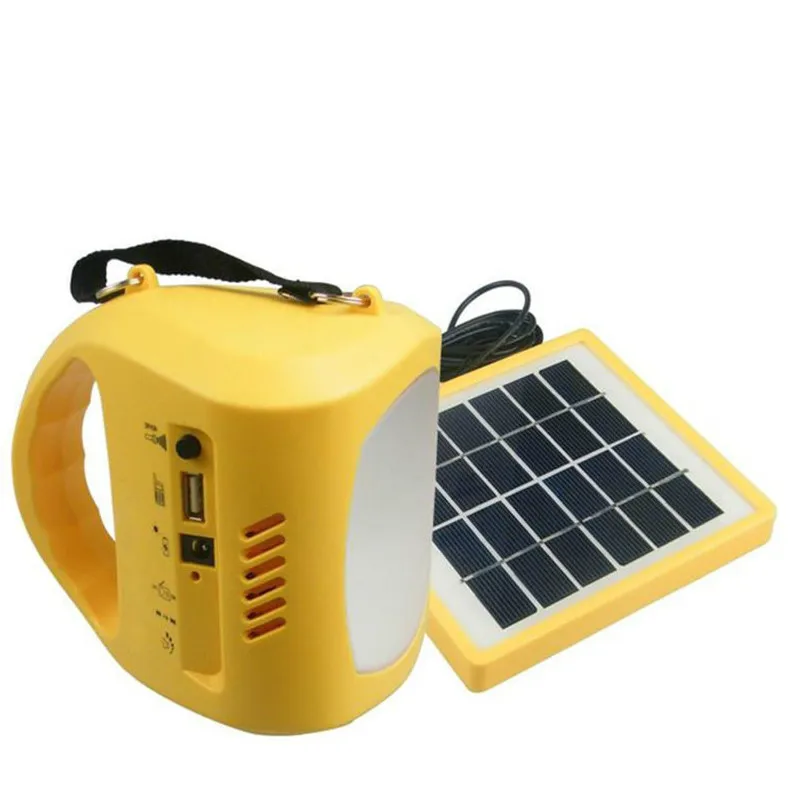 

Rechargeable Battery LED Light Solar Lamp Camping Fishing Driving Light with FM Radio Lights USB Charding Flashlight