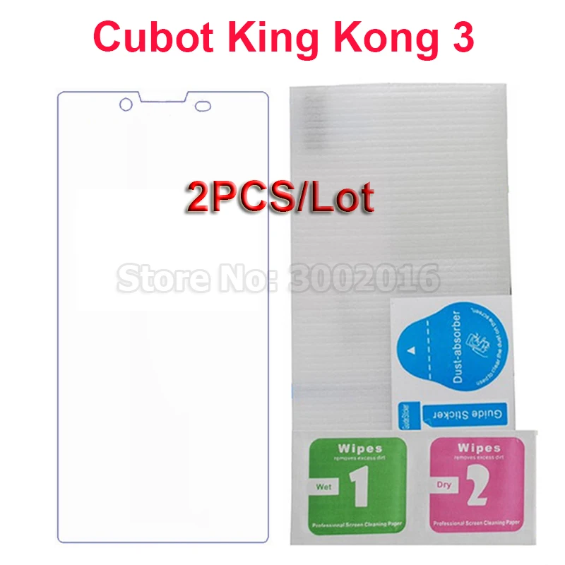 2 шт. ультратонкая Защитная пленка для экрана Cubot Kingkong 3 IP68|Защитные стёкла и