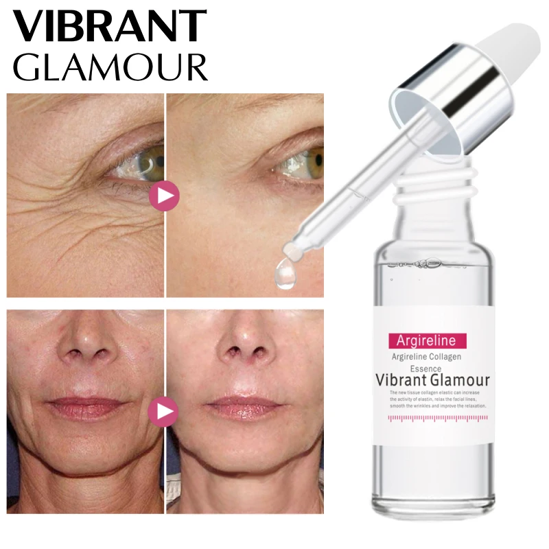 VG Hexapeptide коллагеновая Сыворотка для лица увлажняющий крем с эссенцией поры кожи