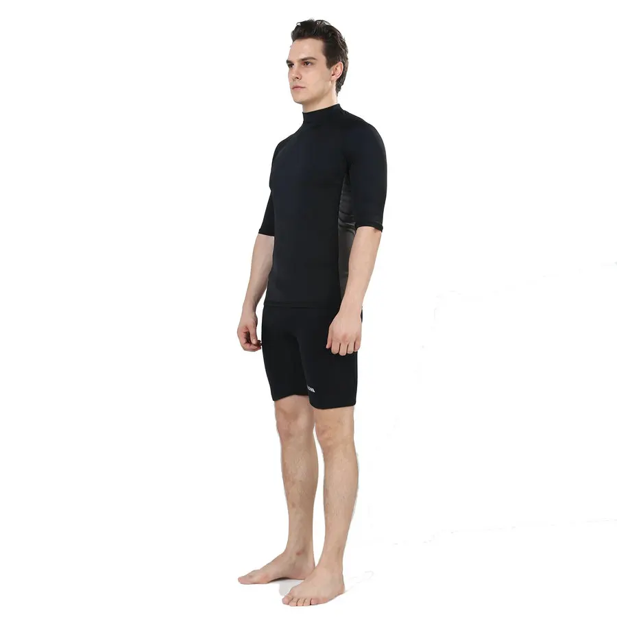 REALON Drysuit защита от ультрафиолета для мужчин и женщин Рашгард футболка плавания