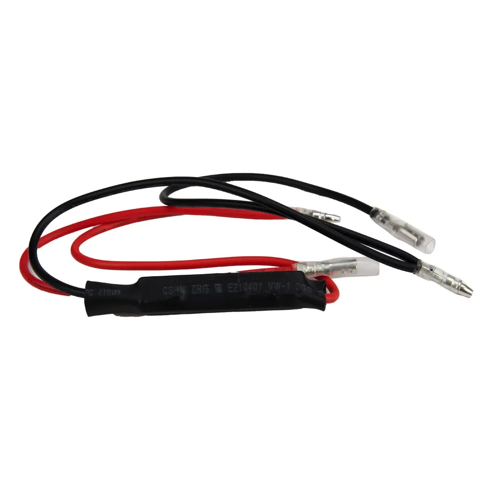 

Franchise 12V 1PCS Motorcycle Signal Indicator LED Load Resistor Flash Fix Error 53 x 9 x 9 mm Load Resistor Bulb #0701