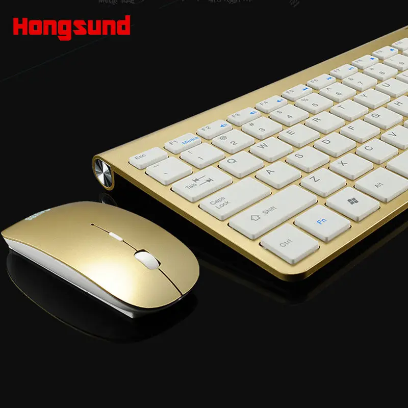 

Hongsound wireless keyboard, mouse, desktop, laptop, TV, computer, home, slim wireless keyboard mouse set