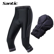 Santic штаны для велоспорта с мягкой губкой эластичные дышащие летние быстросохнущие спортивные на открытом воздухе одежда для велоспорта для мужчин горная дорога