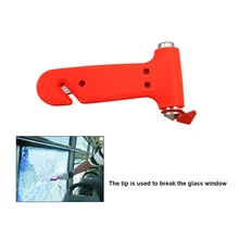 Многофункциональный характеристики 2 в одном автомобиль Молоток Безопасности Спасательный молот молоток для стекла сломанные окна артефакт ручные инструменты