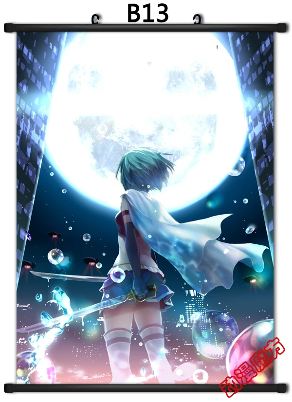 Японская декоративная картина аниме Puella Magi Madoka Magica персонажи сексуальной