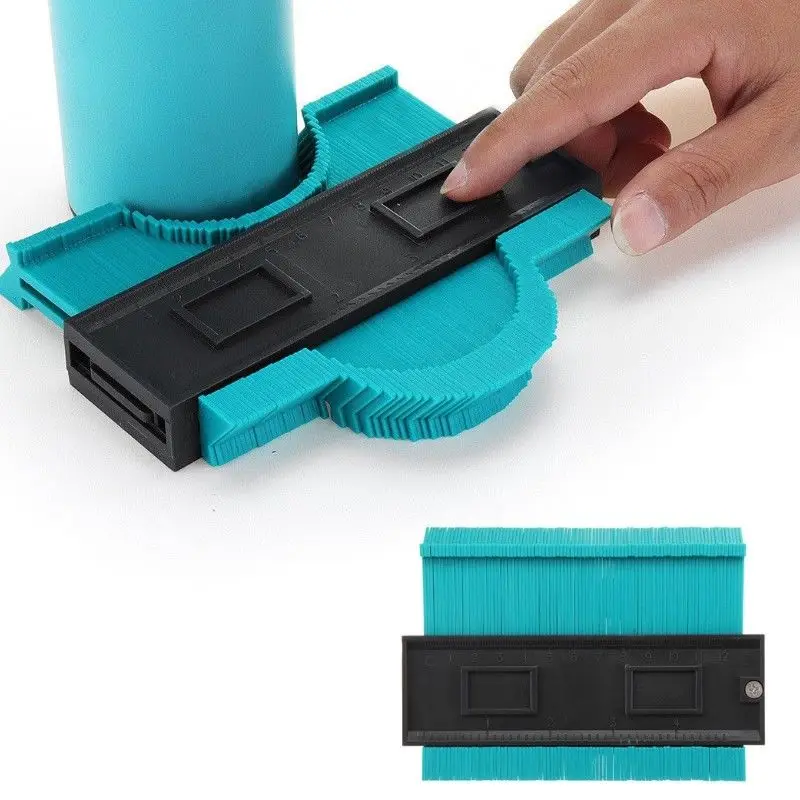 

Plastic Profile Gauge Contour Gauge Duplicator Standard 5" Width Wood Marking Tool Tiling Laminate Tiles General Tools