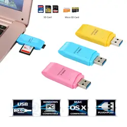 Высокая скорость 5 Гбит/с USB 3,0 Micro SD/SDXC/TF адаптер для чтения карт памяти