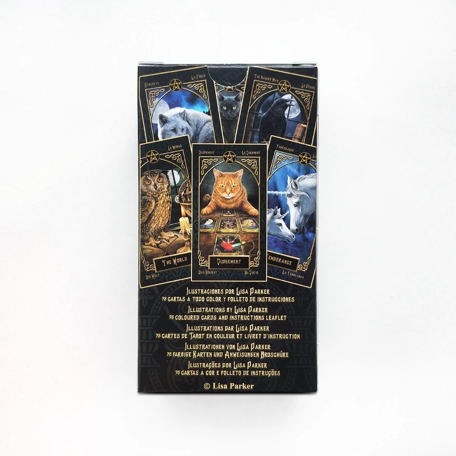Таро familiars Cards Лиза Паркер настольная игра палуба испанская divination 78 карт|Поделки