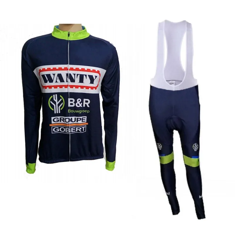 

14 teams winter thermal fleece Bicycle maillot pro team wanty cycling jersey warmer quick dry bike clothing MTB Ropa Ciclismo