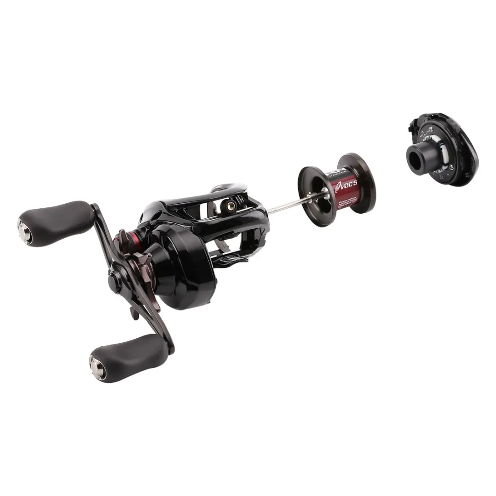 Оригинальная Новинка Shimano Scorpion DC 100 100HG 101HG 101 baitcasing Рыболовная катушка 8BB 5 кг I DC5 X