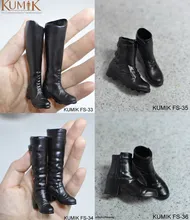1/6 여자 Blackshoes 여자 부츠 모델 FS-33 FS-34 FS-35 FS-36 장난감 12in 군인 행동 도표 cllections