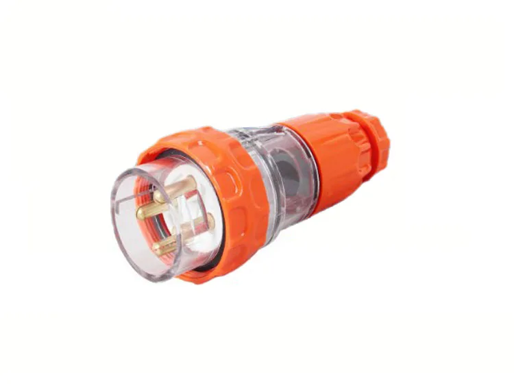 

Free Shipping 4Pin 500V 20A Australian Standard Round Pin IP67 Industrial Waterproof Plug 56P420