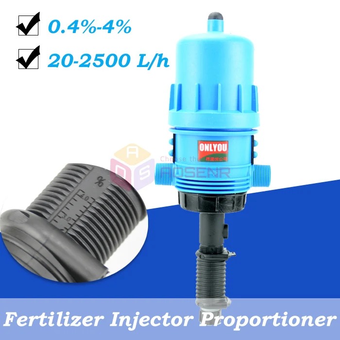 Дозатор инжектора для удобрений, соразмерное автоматическое Дозирующее устройство 4C-30C 0.4%-4% инжектор инструмент