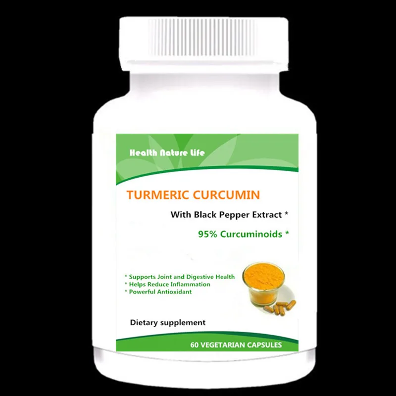 

Turmeric Curcumin with 1500mg 60 pcs. Premium Pain Relief & Joint Support with 95% Standardized Curcuminoids.