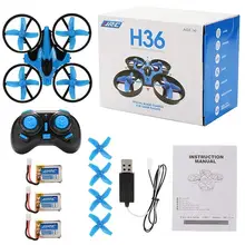 Leadingstar jjrc h36 Мини RC Drone 2.4 ГГц 4ch 6 оси гироскопа RC Quadcopter headless режим дрона летящего вертолета очень батарея zk30