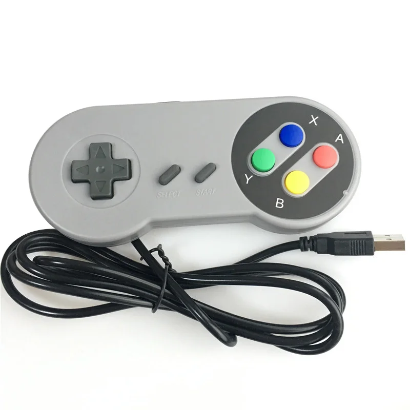 USB контроллер игровой джойстик геймпад для Nintendo SNES коврик Windows ПК MAC компьютерный