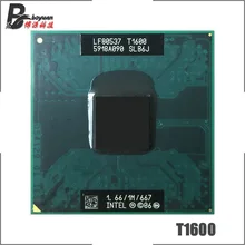 Intel Mobil Celeron Çift Çekirdekli T1600 SLB6J 1.6 GHz Çift Çekirdekli Çift Iplik CPU Işlemci 1 M 35 W Soket P