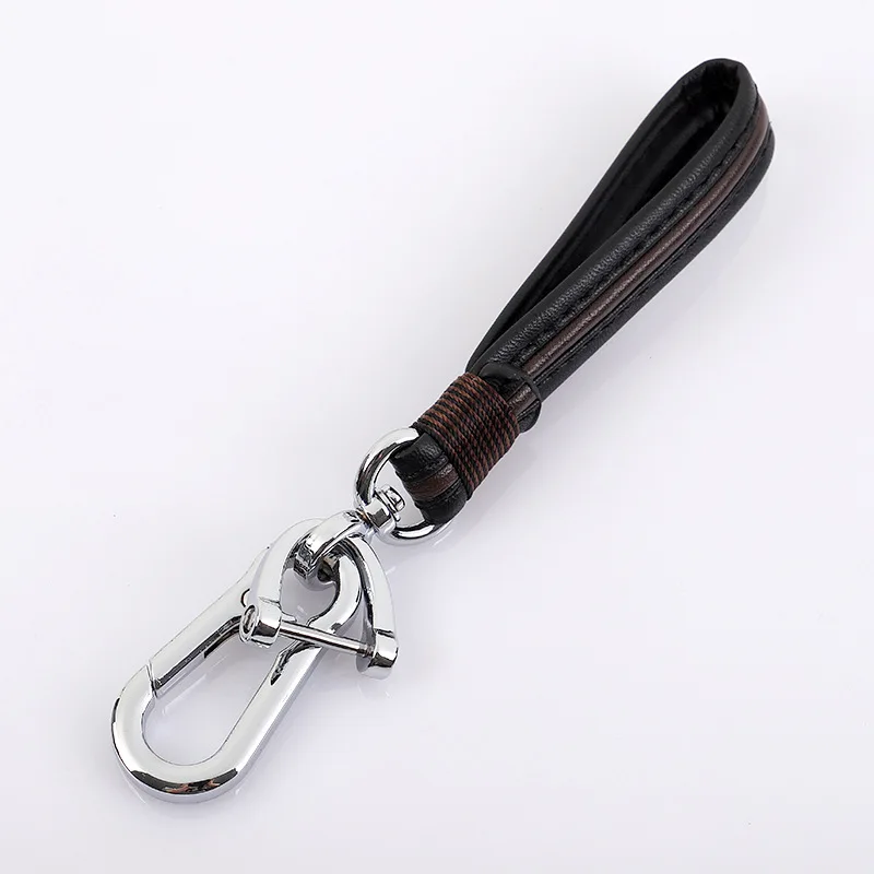 Кожаный маленькое кольцо для ключей держатель сумка из натуральной воловьей кожи натуральный кожаный брелок карманные Чехлы для ключей от автомобиля подарок ручной работы